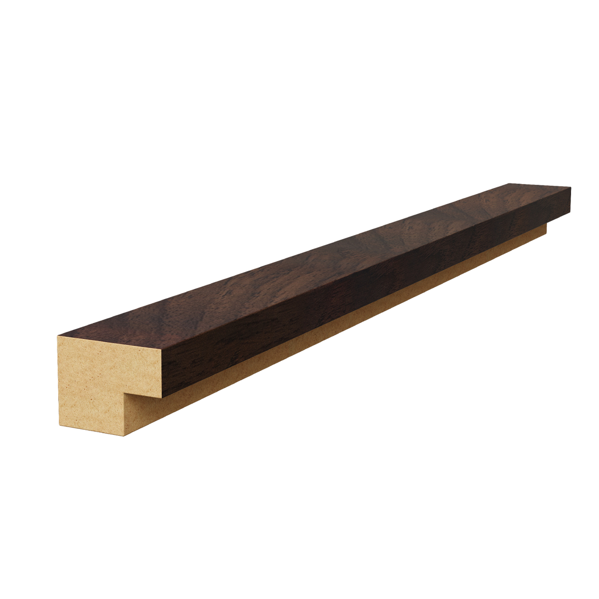 Финишный молдинг Cosca Decor Дуб Барон Темный 1350×25×19